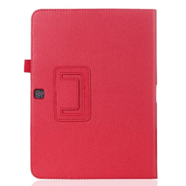 T530 P5200 red Ультратонкий чехол для samsung Galaxy Tab 4 10,1 T530 T531 NOOK Smart Cover, чехол из искусственной кожи на магните для Galaxy Tab3 10 P5200 P5220 - Цвет: T530 P5200 red