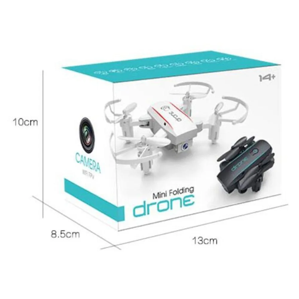 Мини-Дрон с 0.3MP камерой г 2,4 г RC Дрон игрушки для детей Professional FPV Wifi микро Квадрокоптер Безголовый режим