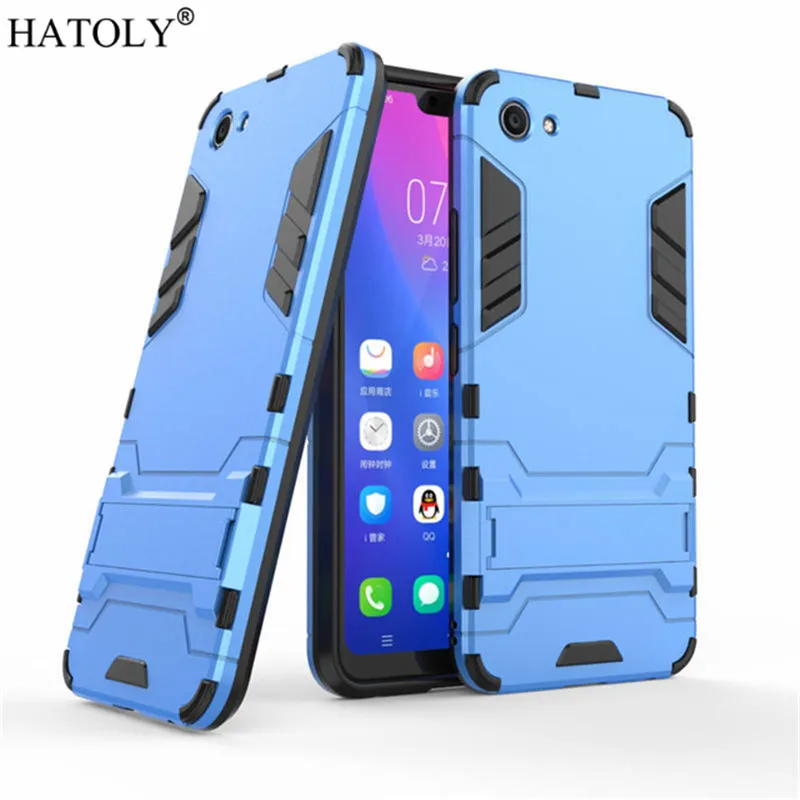 Защитный чехол HATOLY для BBK Vivo Y81 ударопрочный силиконовый Y83 твердый на заднюю