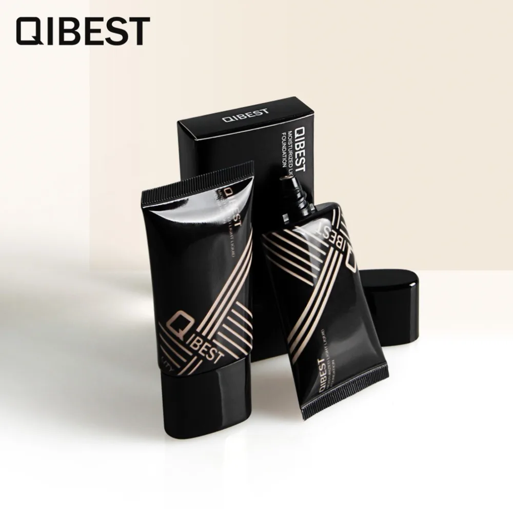 QIBEST 4 цвета увлажняющий изолирующий Жидкий тональный крем консилер масла