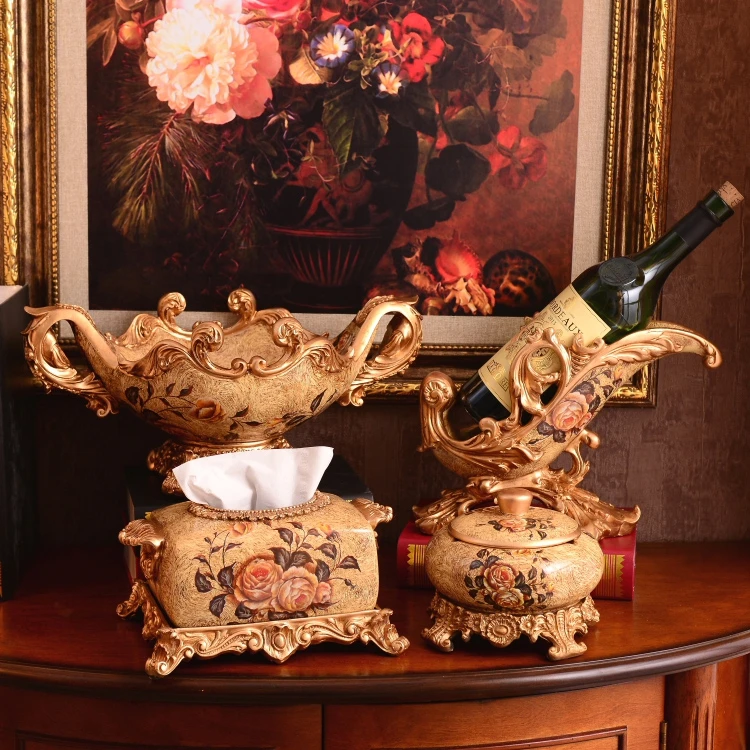 XXXG/Высококачественная Роскошная Европейская стильная тканевая коробка