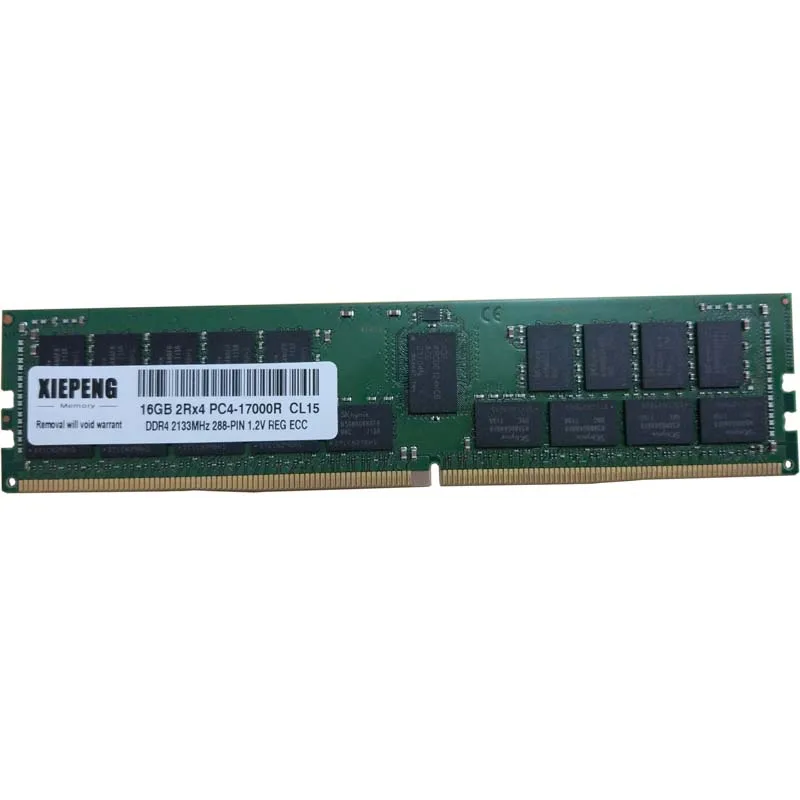 Для серверной платы Intel S2600CW2S S2600CWT S2600CWTS S2600CWTSR 8 Гб 2rx4 PC4 17000R ECC REG 16 19200 32 DDR4 2133 Reg