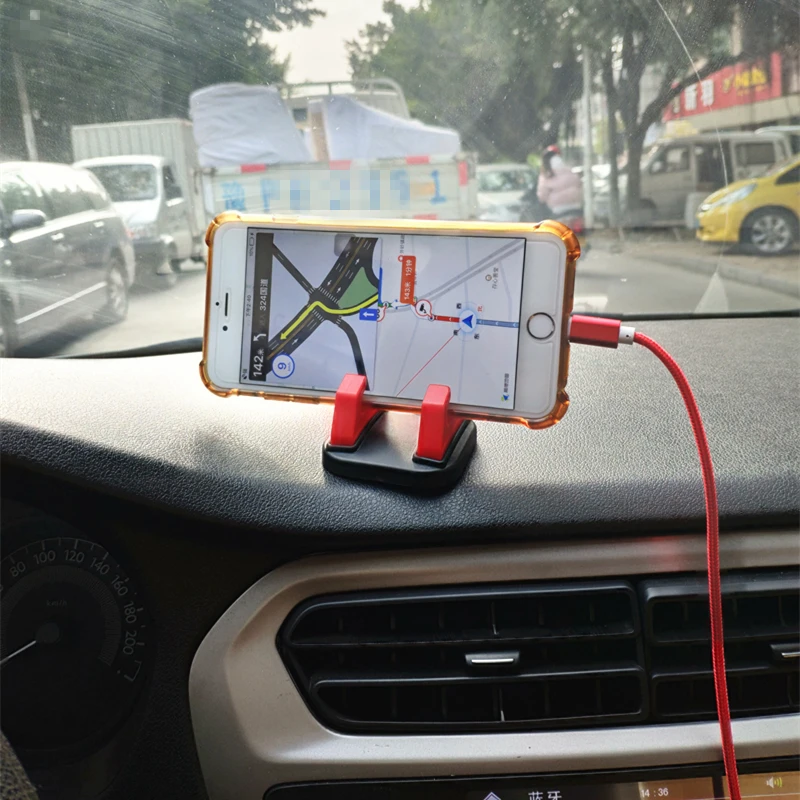 new 360 free shipping 3 in 1 car phone holder dashboard sticking mobile stand for iphone x xs mount desk tablet support bracket free global shipping