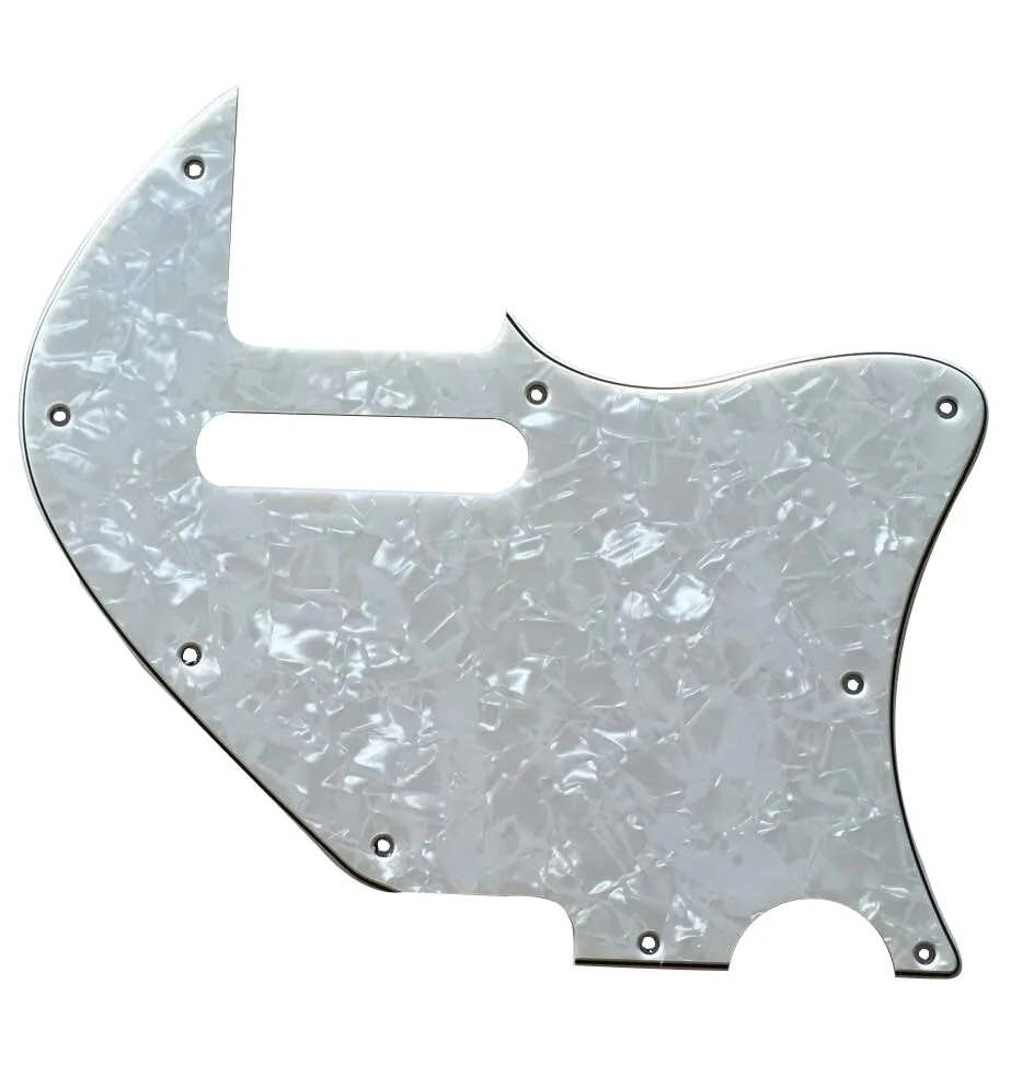 Pleroo Custom гитара pickgaurd-для Tele Merle Haggard f отверстие Thinline Scratch Plate белый жемчуг | Спорт и
