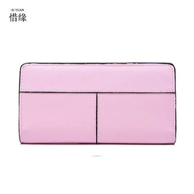 XIYUAN Брендовые женские кошельки модные лимонно-желтые натуральные кожаные кошельки для женщин клатч кошельки Дамская винтажная Сумка-клатч для монет кошелек