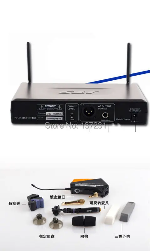 JTS UR-816D/UT-16GT инструменты выделенный беспроводной микрофонный 100 м Электрогитара Бас Скрипка MIDI клавиатура электронная паяльная трубка