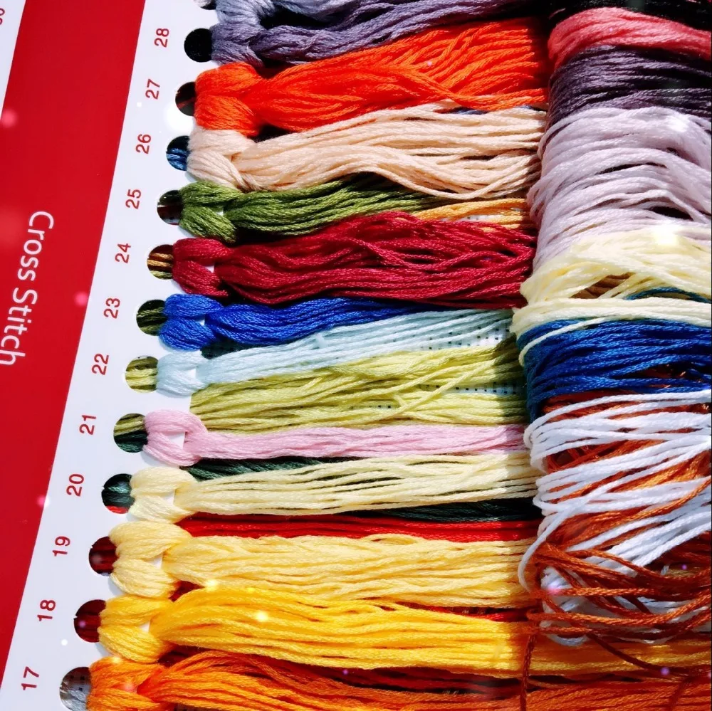 Вышивка китайская Набор для вышивки крестиком сделай сам живописный фантазийный