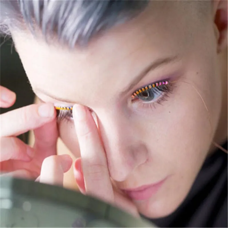 СВЕТОДИОДНЫЕ ресницы накладные модные иконки продажа пабов клубов вечевечерние