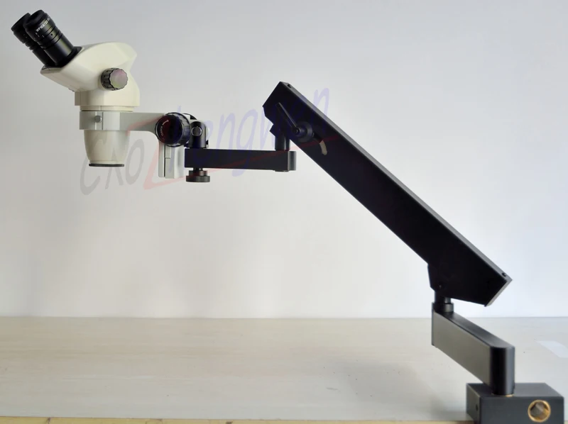 

FYSCOPE 6.7X-45X STEREO ZOOM BINOCULAR MICROSCOPE +ARTICULATING STAND WITH CLAMP