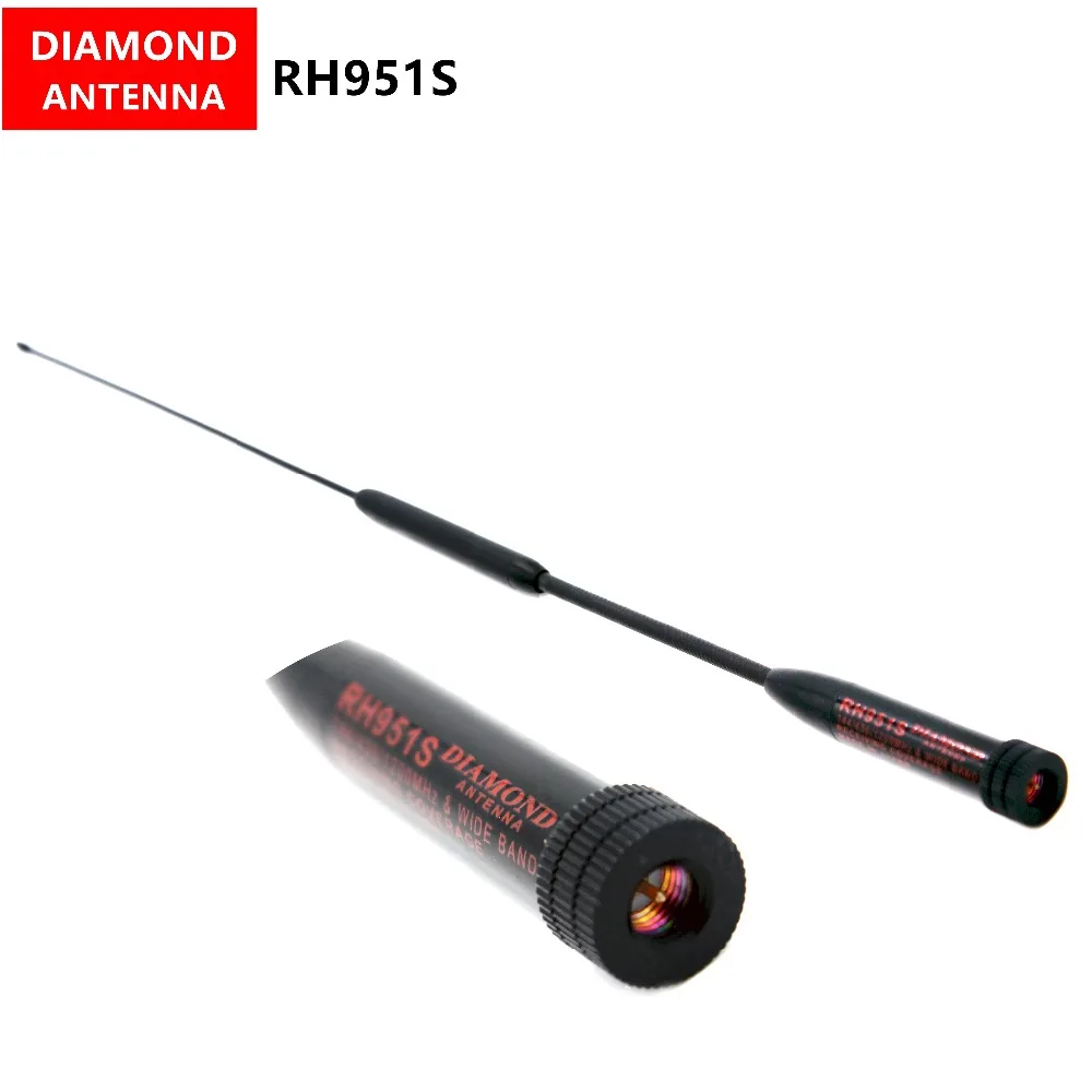 Алмазная двухдиапазонная антенна RH951S SMA Male для Yaesu VX 2R 7R 8DR KG UV6D UV8D UV9D TYT UV 985 3R TH UVF8D|tyt