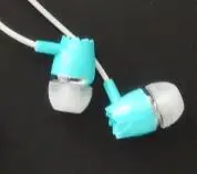 Blue Наушники-вкладыши гарнитура стерео звук супер басовый спортивные наушники для Xiaomi MP3 MP4 - Цвет: Blue