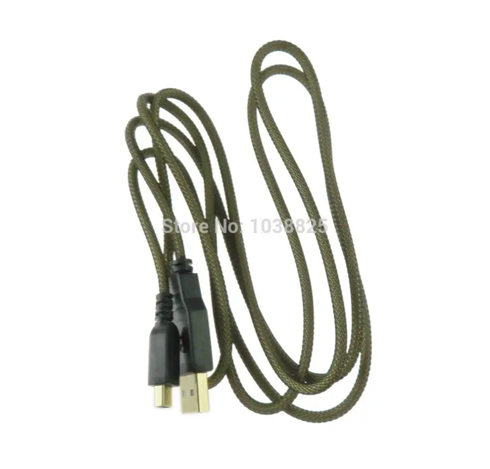gold USB Зарядное устройство кабель для зарядки синхронизации данных провода шнура для Запчасти для Nintendo 3DS XL/LL Новые 3 DSXL/3dsll Мощность линии - Цвет: gold