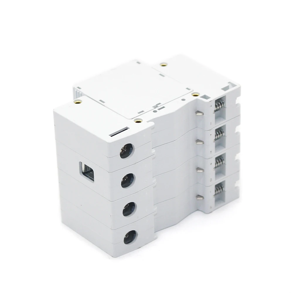 Горячая C40-4P 20KA~ 40KA~ 385 V AC SPD дом Защита от перенапряжения защитное Низковольтное предохранительное устройство 3 P+ N защита от молнии