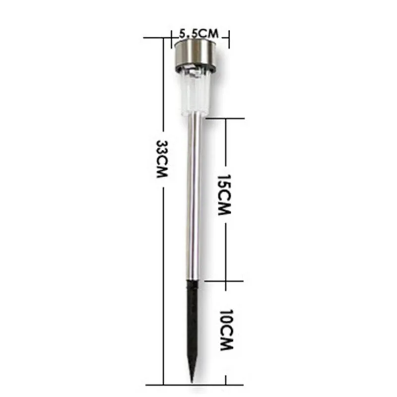 1 светодиодный солнечный уличный фонарь водонепроницаемый точечный светильник