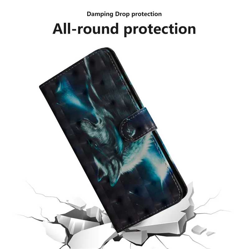 Чехол wekays для Apple Iphone 5 5S 6 6s Plus plus 7 8 3D милый мультяшный Кот кожа флип чехол X |