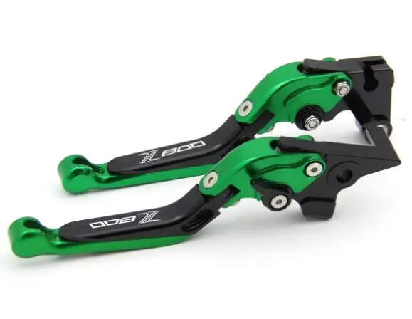 B Для Kawasaki Z800 2013 тормоза мотоцикла мотоцикл ЧПУ Складная Выдвижная сцепления Тормозные Рычаги логотип Z800 - Цвет: B
