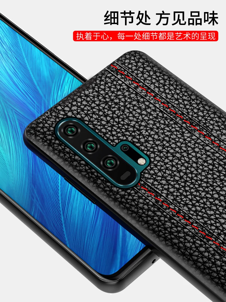 Роскошный чехол ручной работы для huawei Honor 20, топ из натуральной кожи, аксессуары для телефонов, защитный чехол для huawei Honor 20 Pro