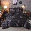 210X210cm Quilt Cover Set Polyester Bed Cover Set New Bedding Quilt Cover And Pillowcase 3D Printed marble Headfull Size Three-pie L712 - Цвет: 210X210cm