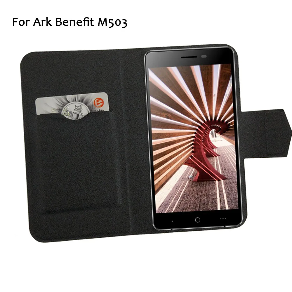 5 цветов супер! Кожаный чехол книжка для телефона Ark Benefit M503 высококачественные