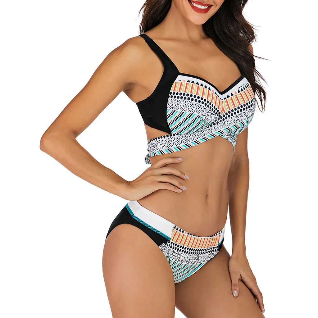 Летние взрывобезопасные модели для женщин сексуальный раздельный купальник