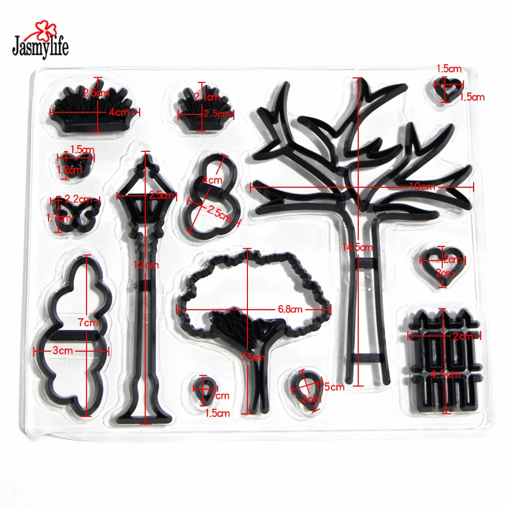 14 шт./компл. тематический кулинарный резак в стиле парка пластиковая