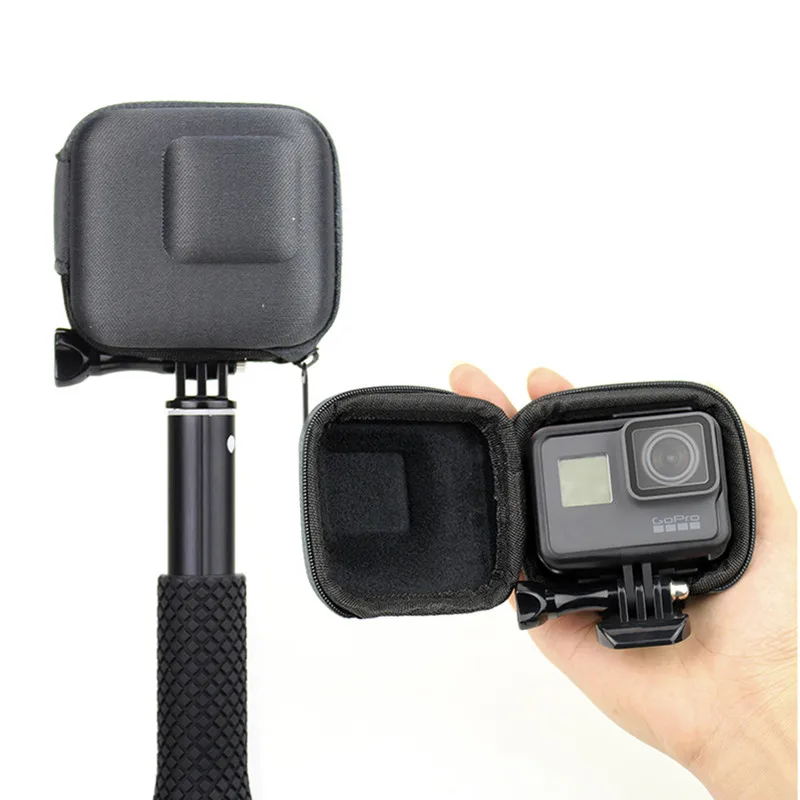 Anordsem аксессуары для GoPro Mini EVA защитный чехол хранения сумка Go Pro Hero9 8 7 6 5 4 3 + черный