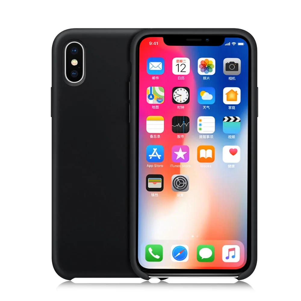 IMIDO оригинальный силиконовый чехол для iPhone 6/6 S/5/SE7/8 Plus X/Xs/XR/Xs/Max официальный