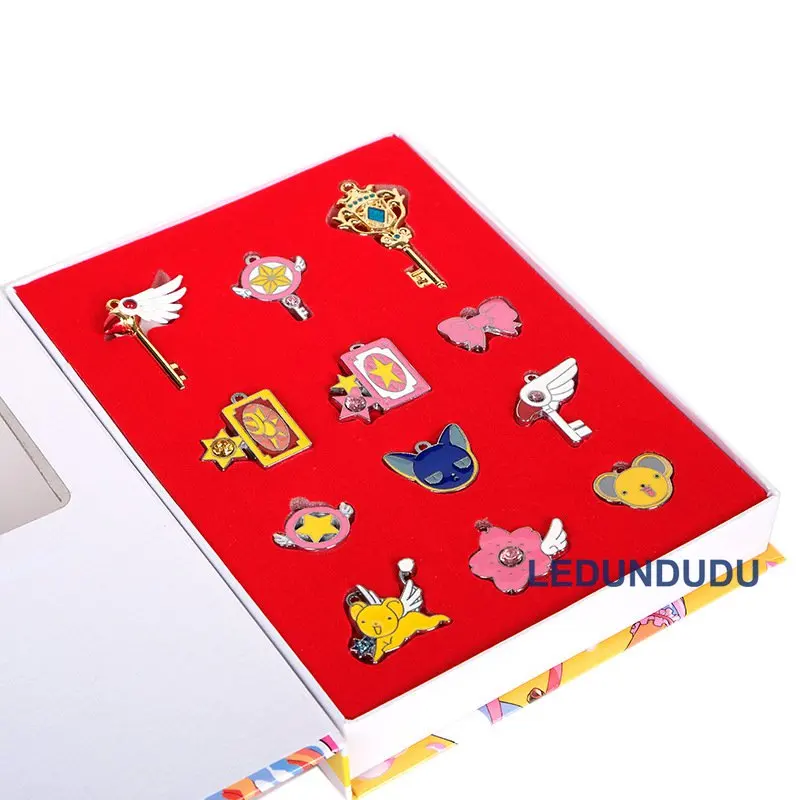 Аниме карты Captor Sakura Косплей аксессуары набор фигурки реквизит прозрачная карта