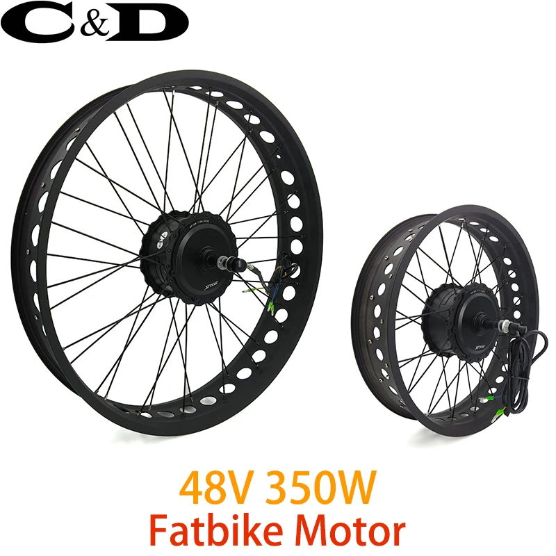 48 В 350 Вт Fat bike e-bike kit комплект для переоборудования электрического велосипеда мотор 2" 26" колеса MXUS бренд XF15-Fat для вилки 175 мм
