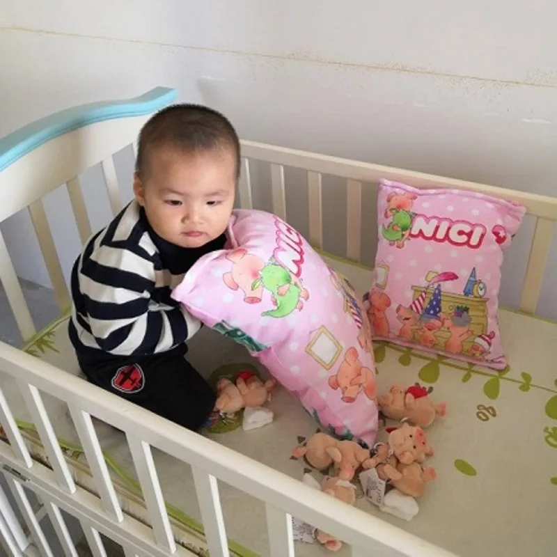 Лидер продаж 2019 плюшевая игрушка в виде свиньи подушка для закусок детей