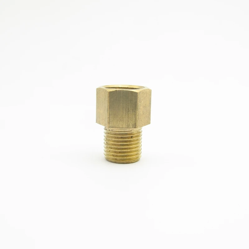 Латунный штуцер с внутренней резьбой на наружную резьбу BSP 1/8 дюйма шестигранным
