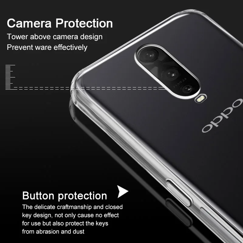 Высококачественный защитный чехол для OPPO R17 Pro Чехол IMAK облегающий s Anti-dropping