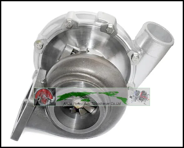 Бесплатная доставка турбокомпрессор с водяным охлаждением T76 T4 турбина: A/R 0 81