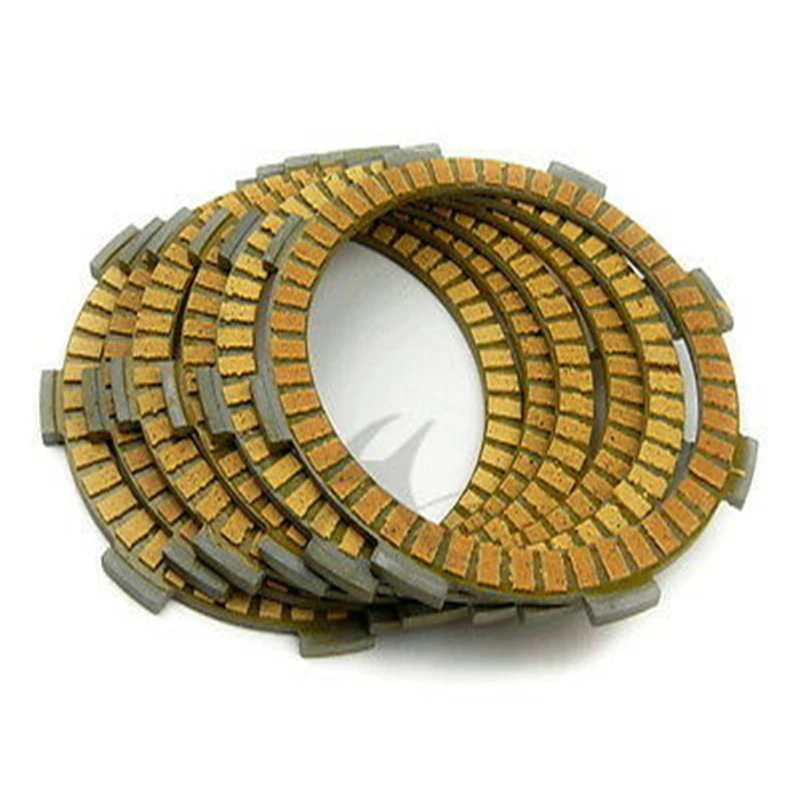 

Best 6 Pcs Motorcycle Clutch Plate Set for Honda VTR250 CBR250 VT250C CB250 Motorcycle