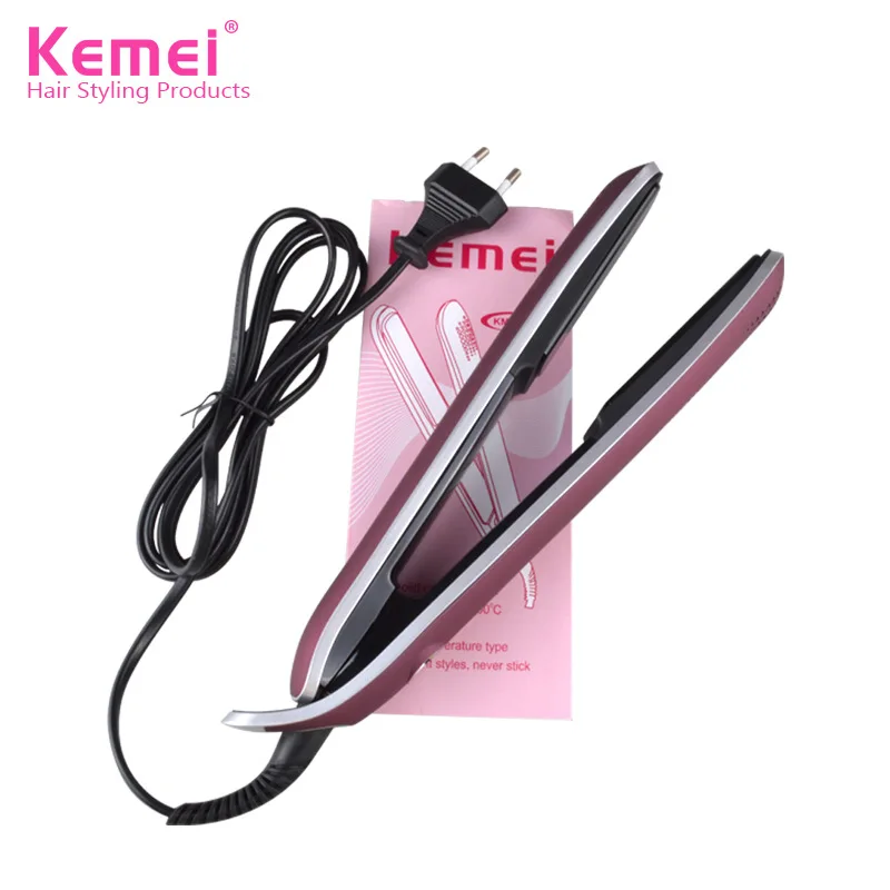 KEMEI KM 2203 3в1 Профессиональный Выпрямитель для волос плоский турмалин керамический