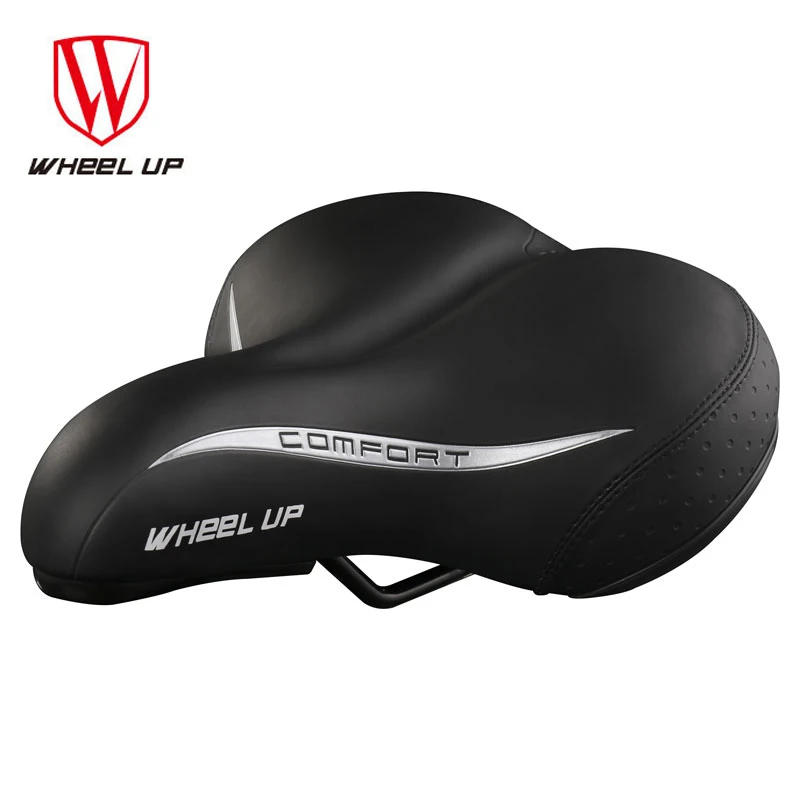 

Удобная очень широкая подкладка на седло велосипеда Wheelup, Удобная подкладка на сиденье для горного и шоссейного велосипеда, подушка для гор...