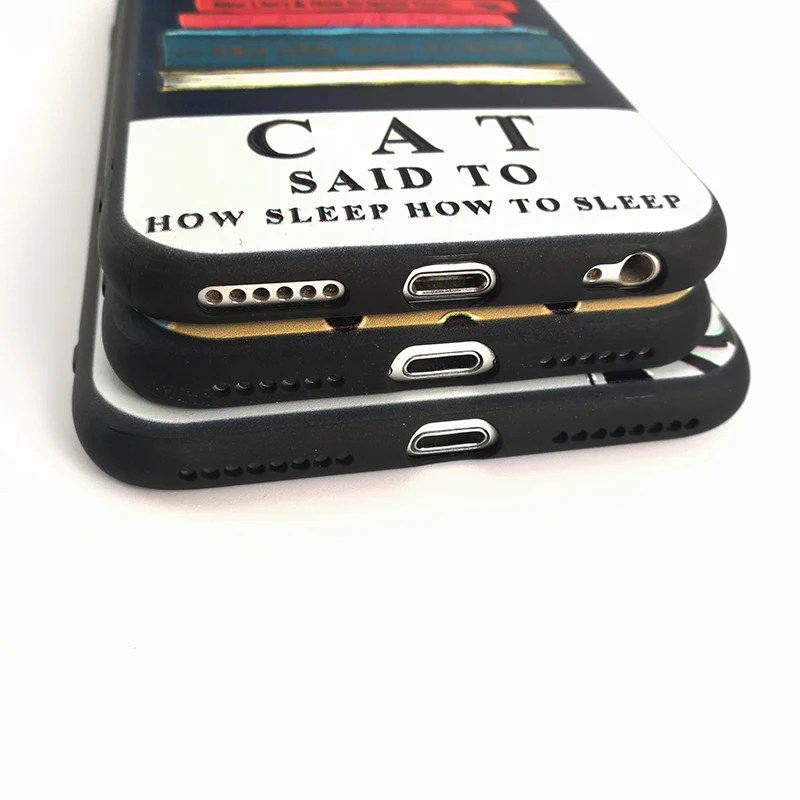 Misscase рельеф 3D милый кот Телефонные чехлы для iphone 8 7 6 S плюс TPU Мягкие силиконовые