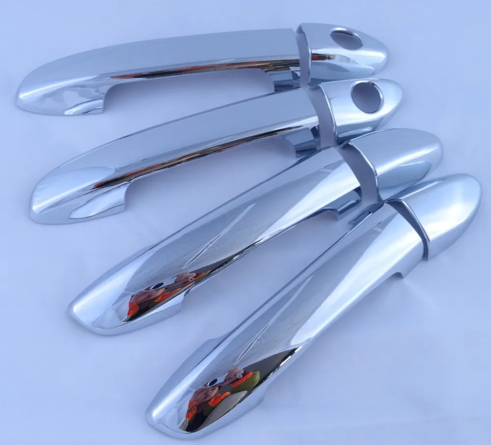 FUNDUOO для кіа Cerato Spectra 2004 2005 2006 2007 2008 2009 Chrome автомобилей дверные ручки крышки отделка Стикеры