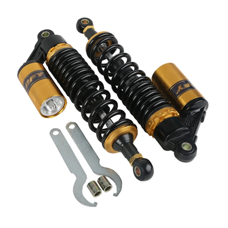 Universal Motorcycle Air Shock Absorber Rear Suspension For Yamaha Honda Suzuki Harley 150cc 200cc 250cc 300 400cc Motorbike ATV