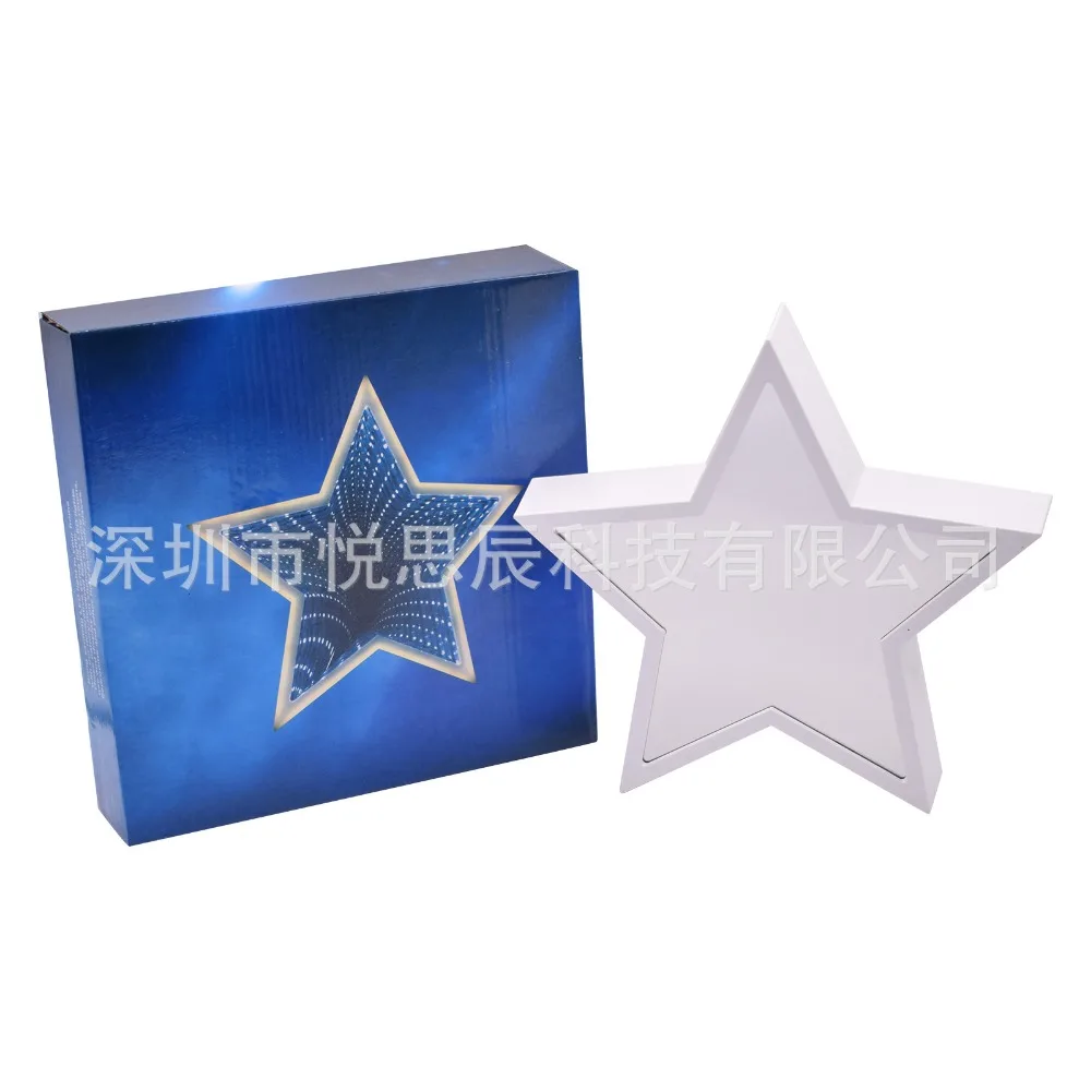 Светодиодные Фэнтези ночные светильники зеркальные огни Звездные туннельные