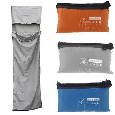 Сверхлегкий спальный мешок подкладка из полиэстера эпонж портативные одиночные