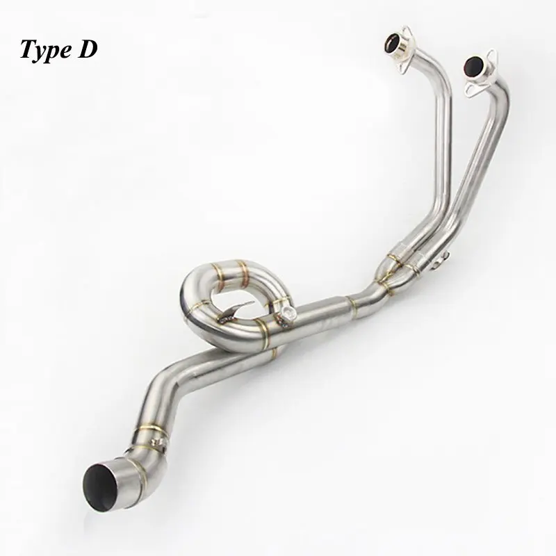 Для YZF R25 R3 MT03 R250 R300 Передняя труба полная система выхлопная мотоцикла Escape Moto без