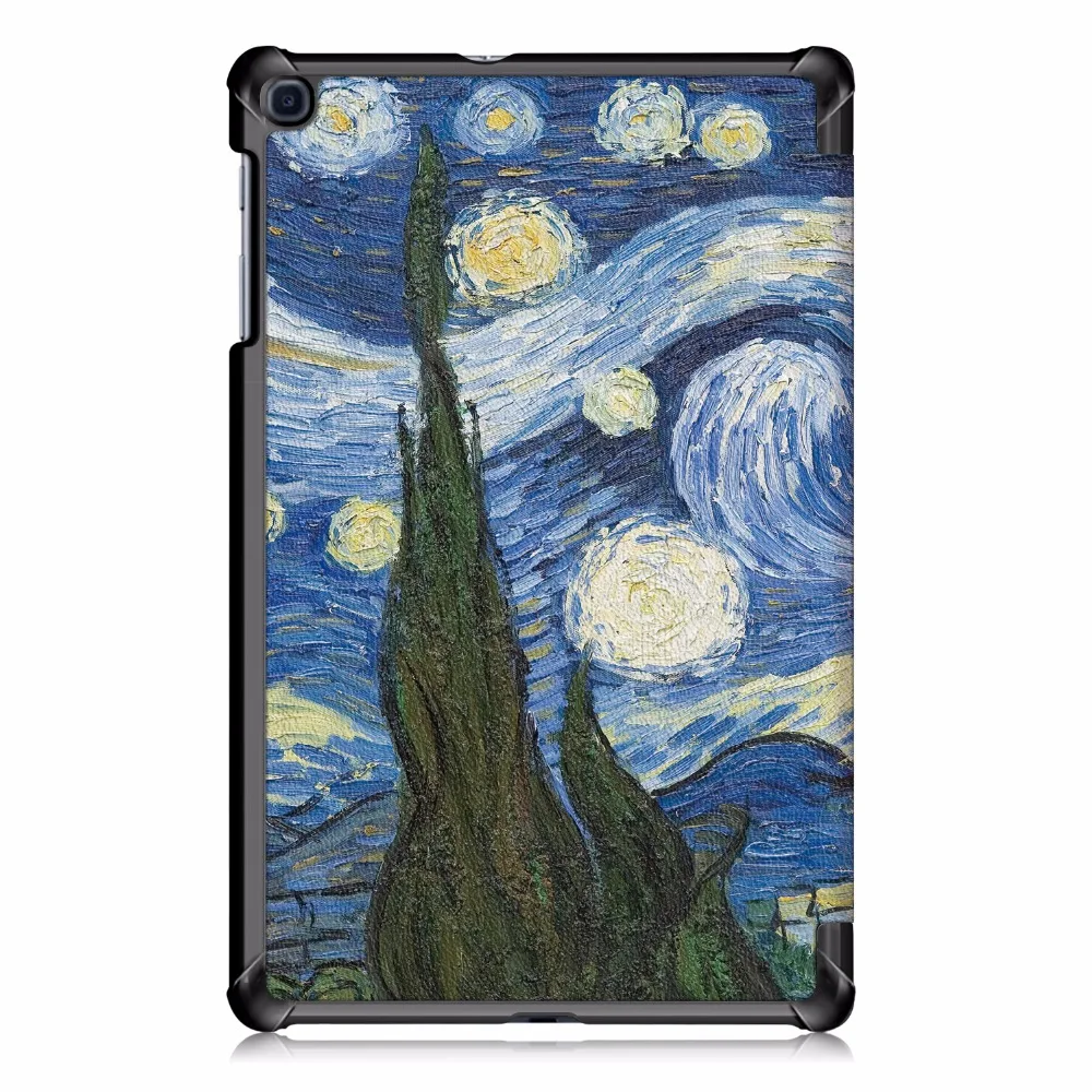 Чехол для samsung Galaxy Tab A 10,1 чехол T510 T515 SM-T510 складной магнитный умный кожаный чехол для сна+ ручка