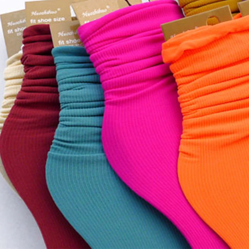 Неоновые носки для женщин модная уличная одежда Harajuku Calcetines яркие цвета милые носки корейский стиль женские носки желтый оранжевый