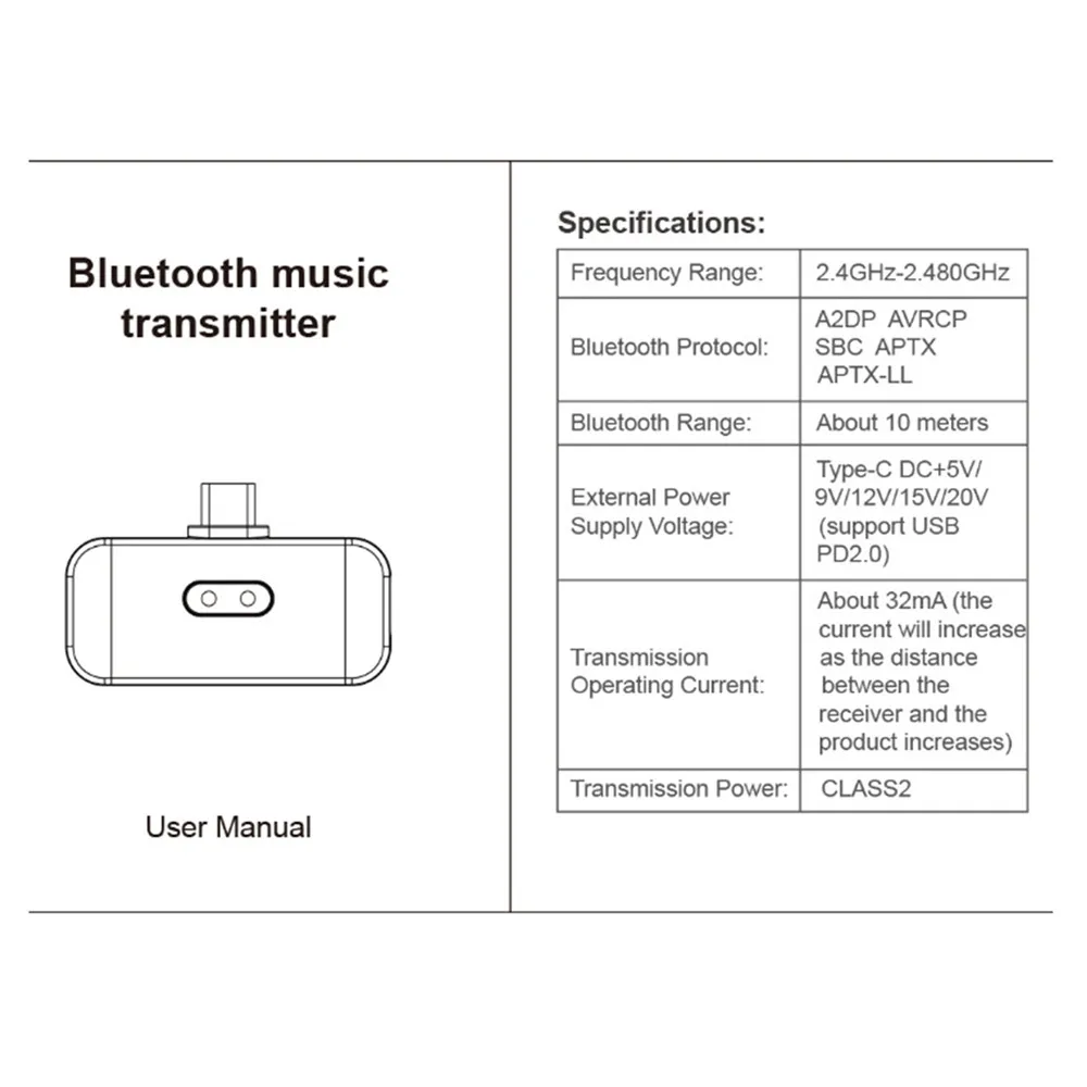 Беспроводной Bluetooth аудио передатчик для rend Переключатель гарнитуры USB-C Bluetooth BT 3,0 аудио конвертер для PS4 ПК Android