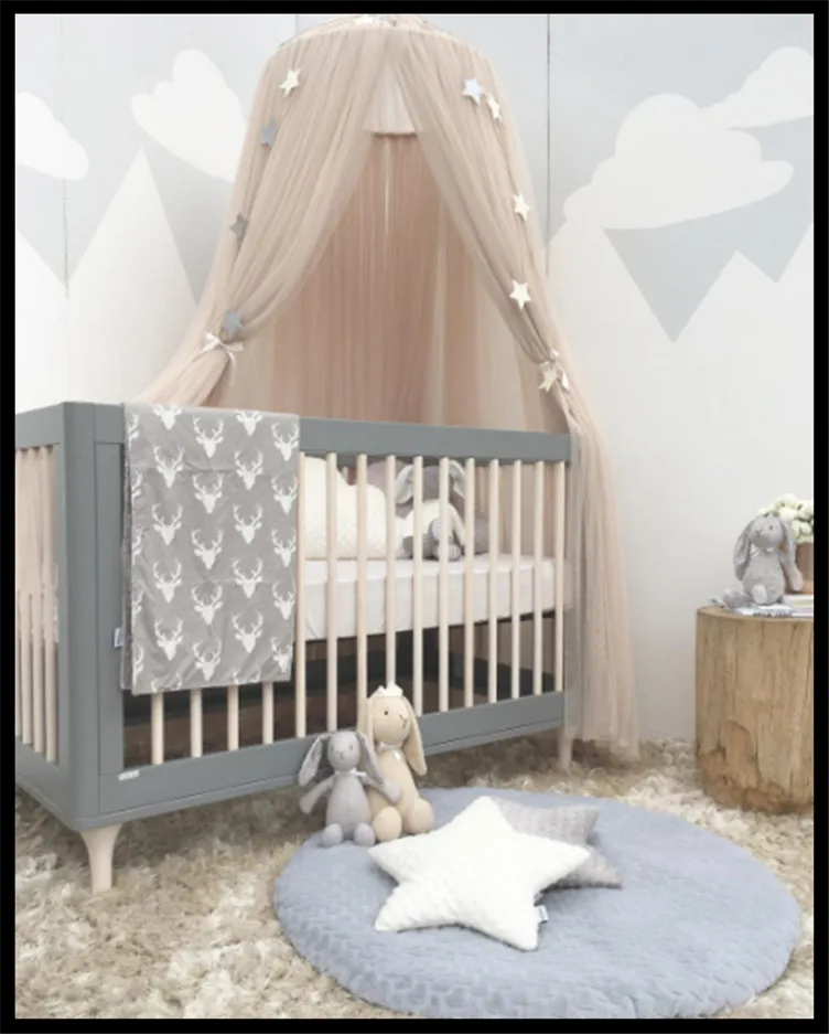 Подвесная купольная Игровая палатка для кровати занавеска с москитной сеткой