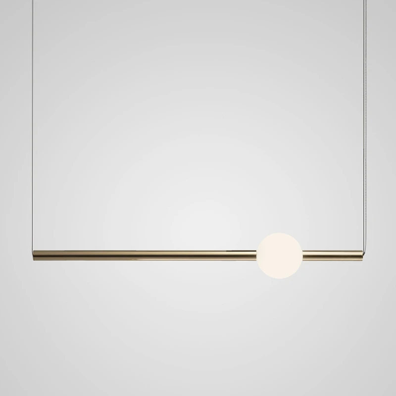 

Nordic Loft Golden Chandelier Art Long Stick Living Room Hotel Hall Dinner Clothing Store Led Suspension Light Fixtures