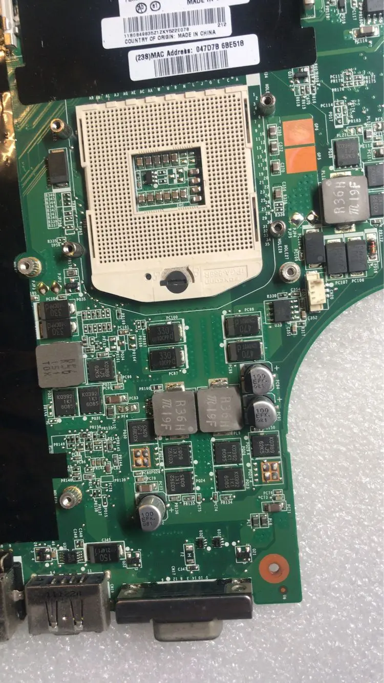 KTUXB DAGC5AMB8H0 for Lenovo Thinkpad E40 notebook computer motherboard 04w3600 63Y2130 63Y1596 PGA989 HM55 100% test work | Компьютеры и