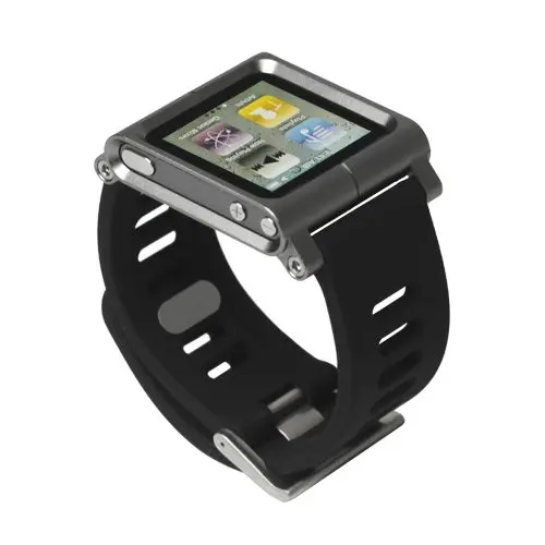 Wonderfultry Алюминий часы-браслет наручные чехол для Ipod Nano 6 6th Gen 10 Цвета розничная