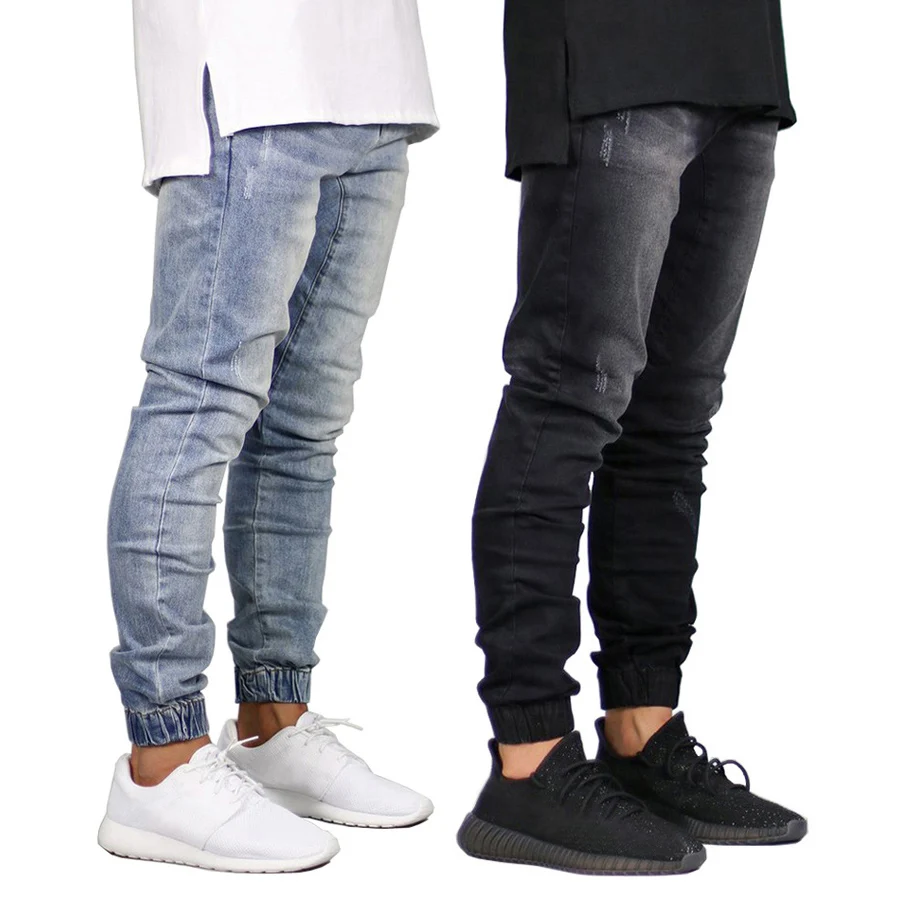 

2018 Men Jeans Design Fashion Joggers Jeans For Men H8710